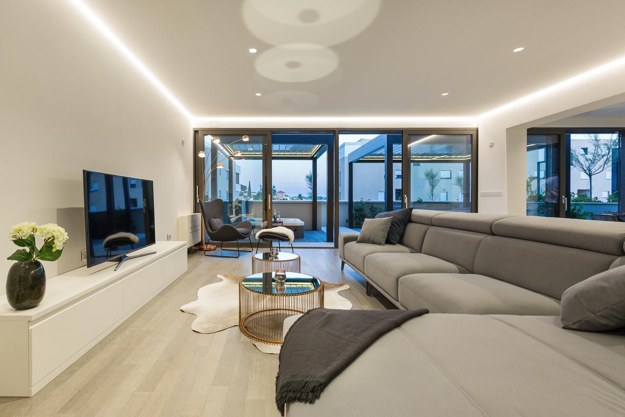 Shell Luxury Residences With Pool And Whirlpool Zadar Eksteriør bilde