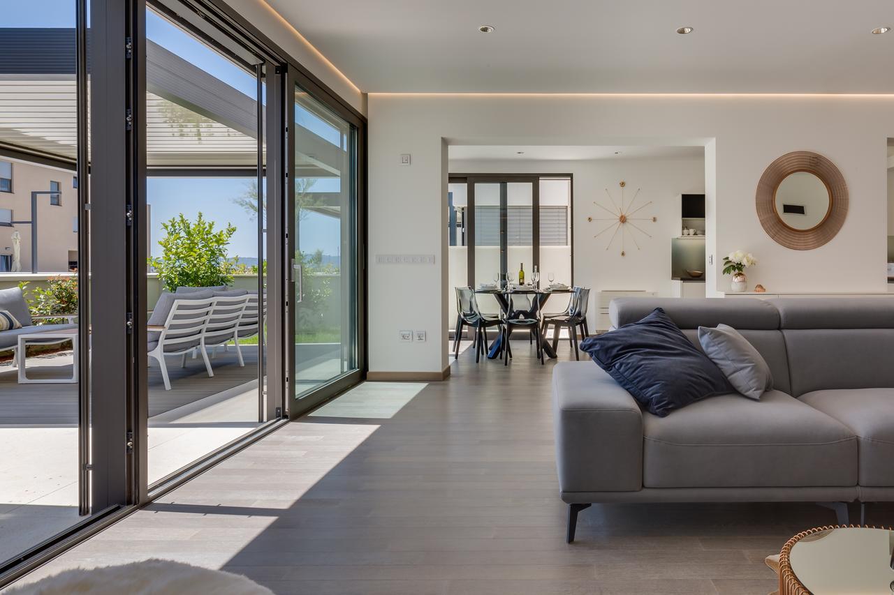 Shell Luxury Residences With Pool And Whirlpool Zadar Eksteriør bilde