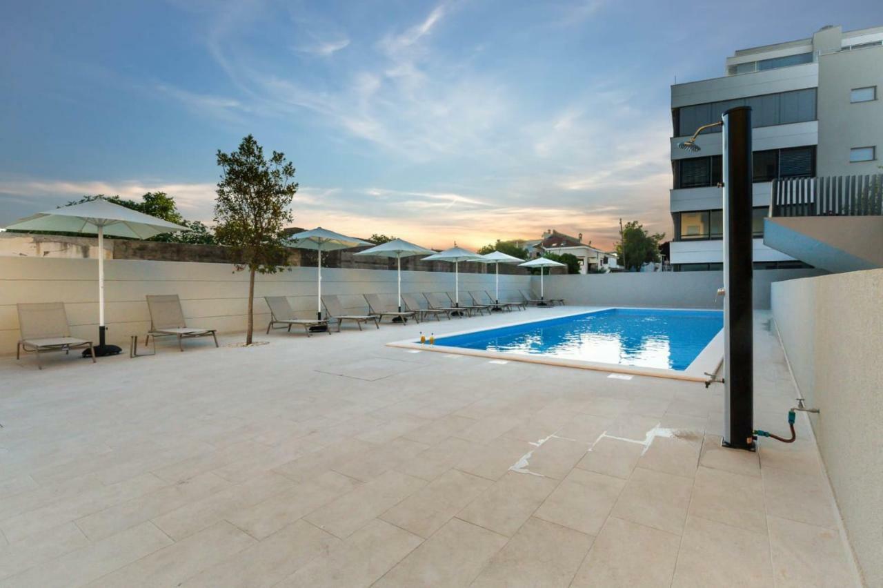 Shell Luxury Residences With Pool And Whirlpool Zadar Eksteriør bilde