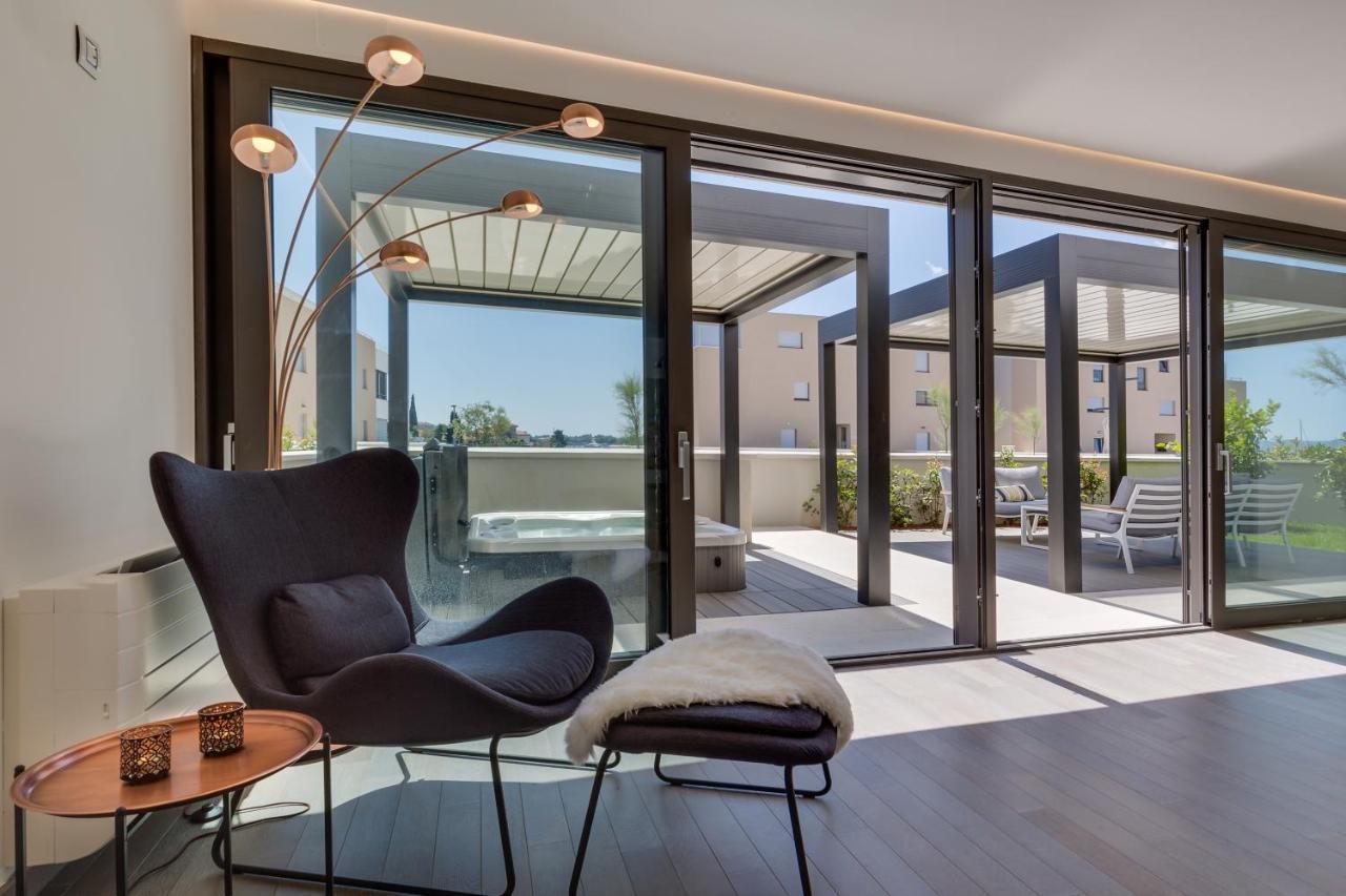 Shell Luxury Residences With Pool And Whirlpool Zadar Eksteriør bilde